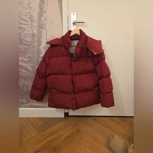 Kids Red Puffer Jacket
